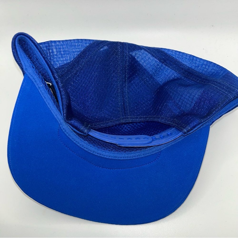 Arcteryx royal blue mesh trucker snap back hat OS NWOT - Picture 2 of 2